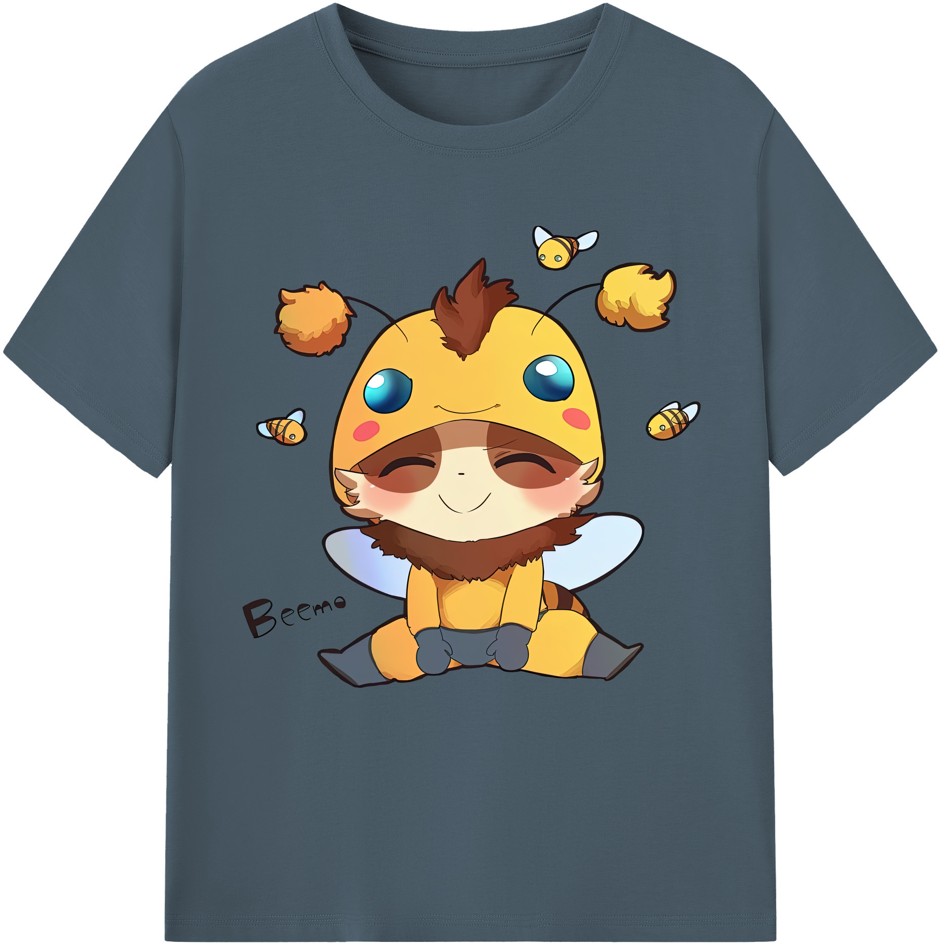 リーグ・オブ・レジェンド League of Legends LOL 綿100％半袖Tシャツ（フロントプリント）